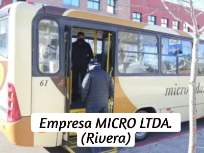 Ubicacin mnibus empresa Micro Ltda.