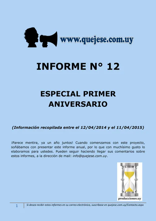 Informe 12