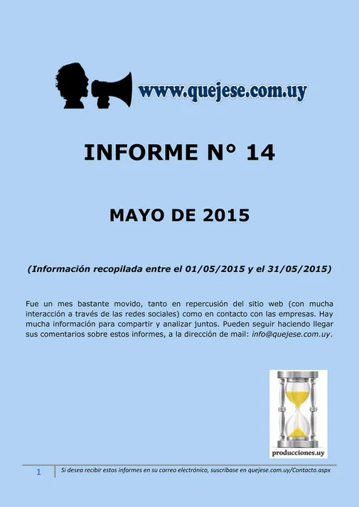 Informe 14