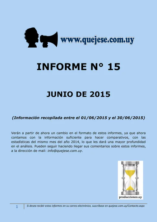 Informe 15