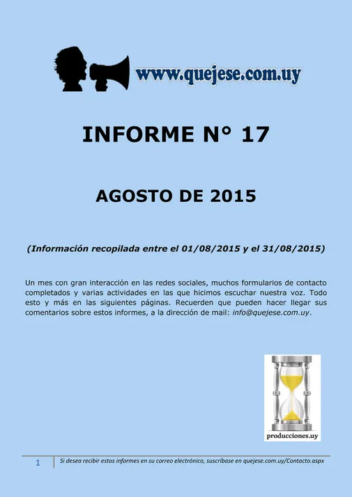 Informe 17