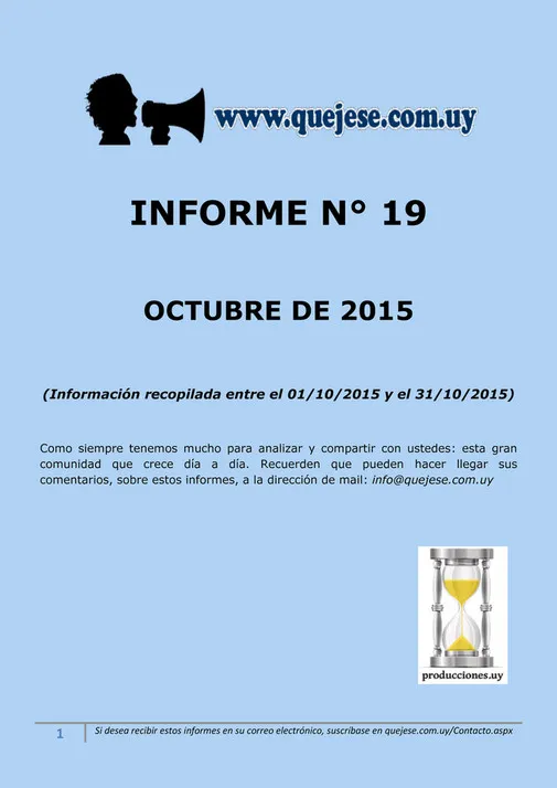 Informe 19