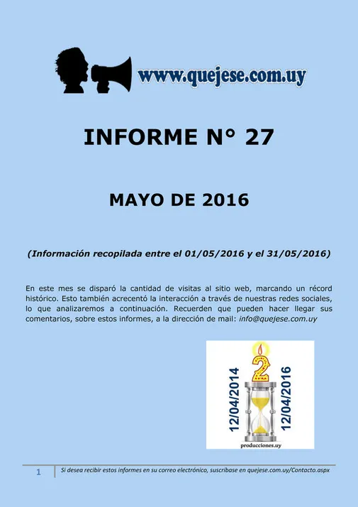 Informe 27