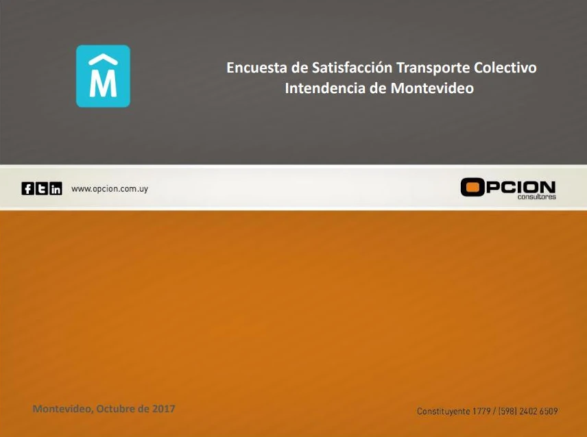 Informe Encuesta en Montevideos